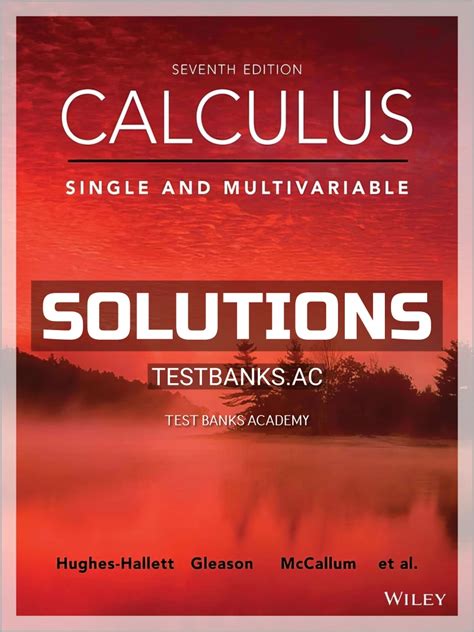 Solutions Calculus Single And Multivariable Doc