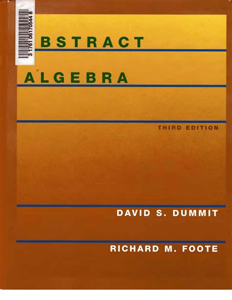 Solutions Dummit Foote Abstract Algebra Epub