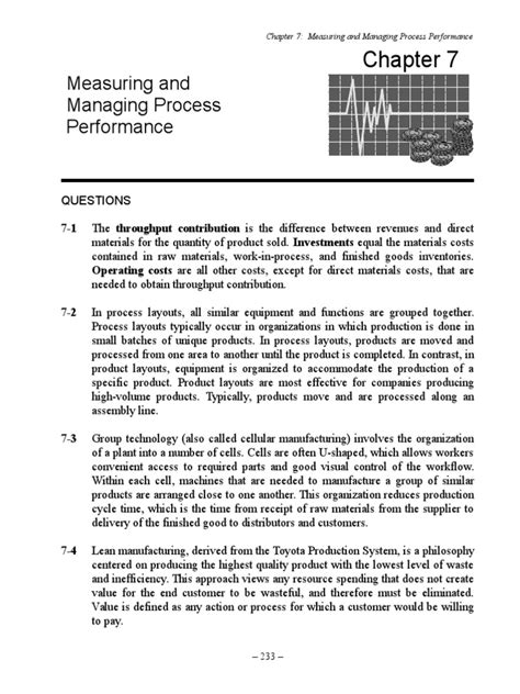 Solutions For Management Accounting 6e Ch7 Atkinson Reader