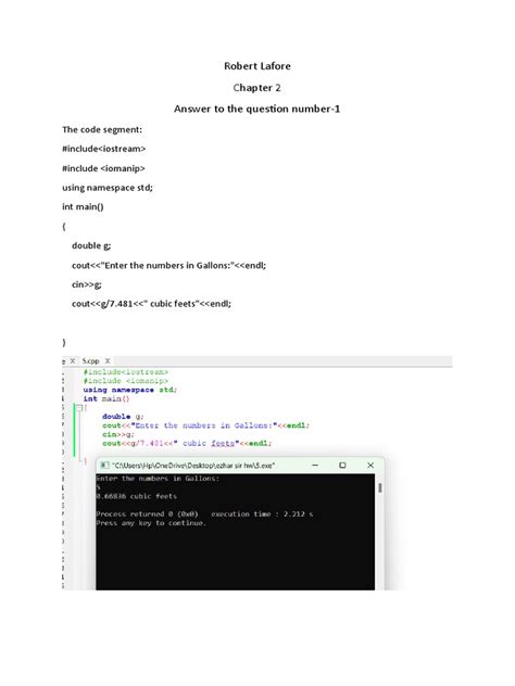 Solutions For Robert Lafore Programming Exercises Epub