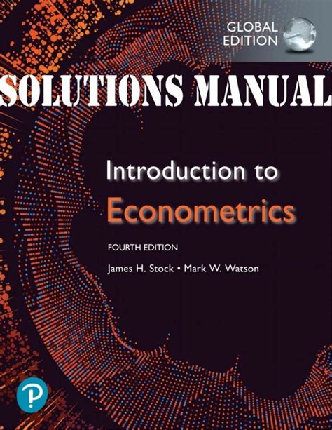 Solutions Manual Econometrics Reader