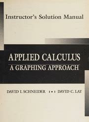 Solutions Manual For Applied Calculus Application Kindle Editon