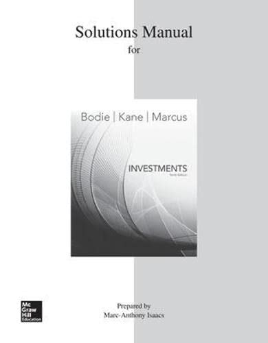 Solutions Manual For Investments Pdf Ebook Reader