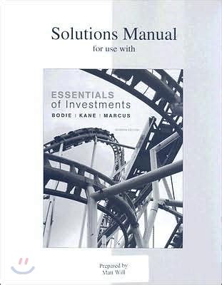 Solutions Manual For Use With Investments Kindle Editon