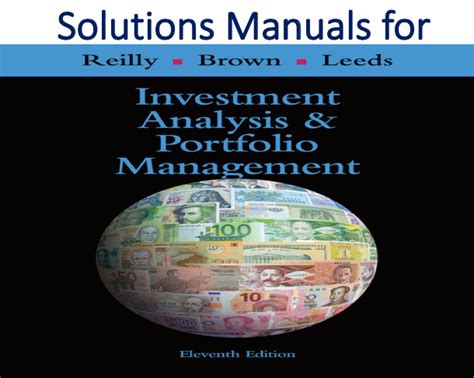 Solutions Manual Frank K Reilly Doc