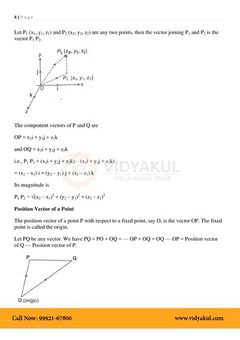 Solutions Of Vectors Class 12 Epub