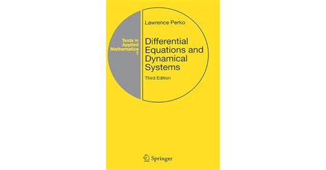 Solutions Perko Differential Equations And Dynamical Systems Ebook Reader