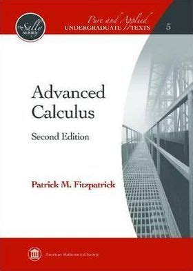 Solutions To Advanced Calculus Fitzpatrick Reader