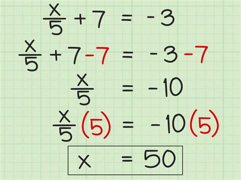Solutions To Algebra Equations Reader
