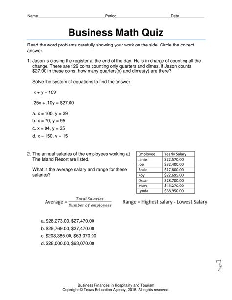 Solutions To Excercises And Problems College Of Business Epub