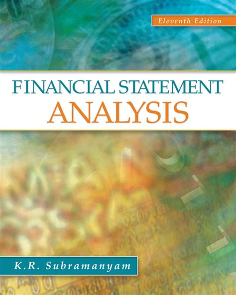 Solutions To Financial Statement Analysis John Subramanyam Ebook Kindle Editon