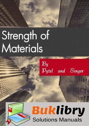 Solutions To Problems In Strength Of Materials By Pytel PDF