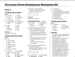 Solutions Upper 2nd Answer PDF