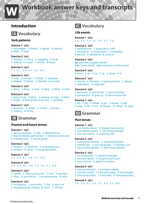 Solutions Upper Intermediate Work Answers Unit 1 PDF