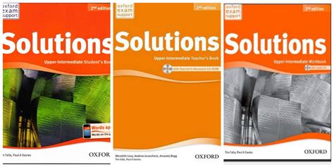 Solutions Upper Intermediate Workbook 2nd Edition Ebook PDF
