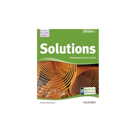 Solutions2 Edition Elementary Kontrolinis PDF