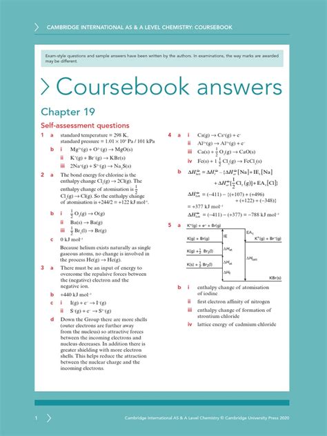 Solvation And Solubility Study Guide Answers PDF