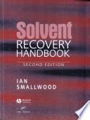 Solvent Recovery Handbook Reader