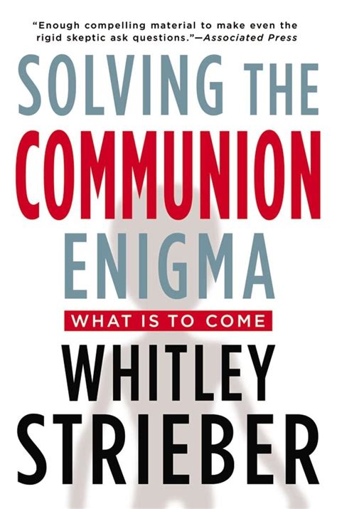 Solving the Communion Enigma What Is To Come PDF