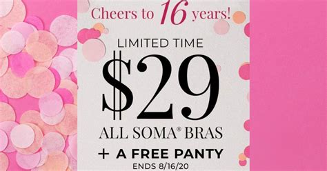 Soma $29 Bra Sale: Elevate Your Lingerie Collection at an Unbeatable Price