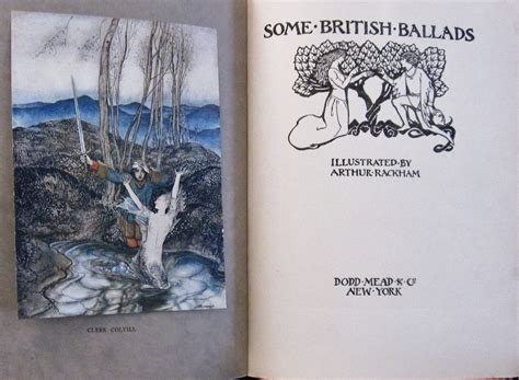 Some British Ballads Illustrated by Arthur Rackham