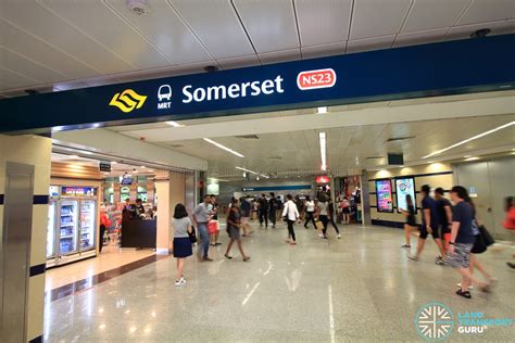 Somerset MRT Station: