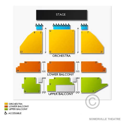 Somerville Theater Seating Chart
