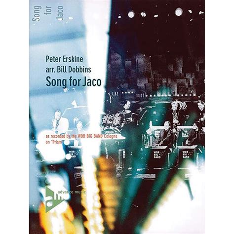 Song for Jaco As Recorded by the WDR Big Band Cologne on Prism Conductor Score and Parts Doc