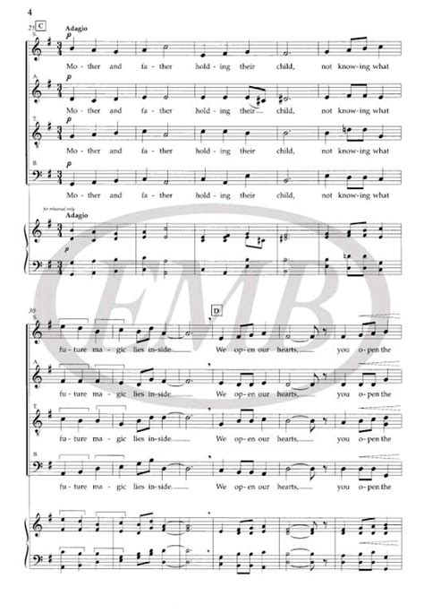 Song of the Manger SATB Accompanied G-462 PDF