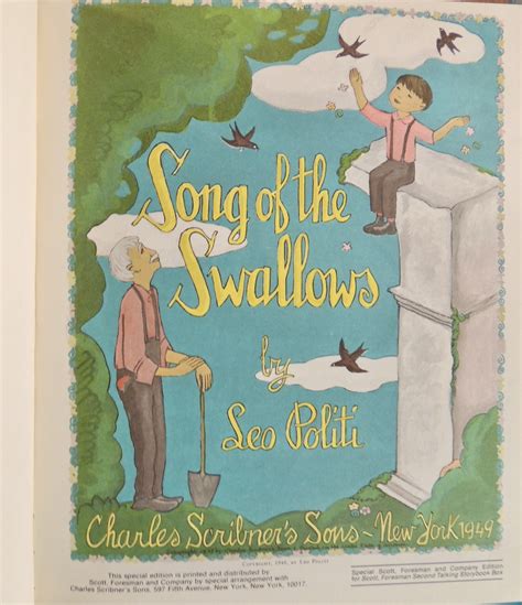 Song of the Swallows PDF