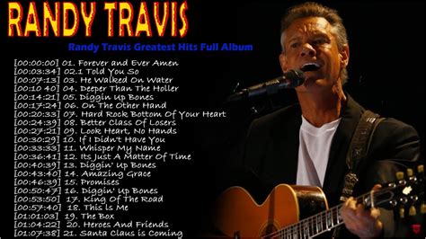 Songs By Randy Travis That Will Make You Fall in Love with Country Music