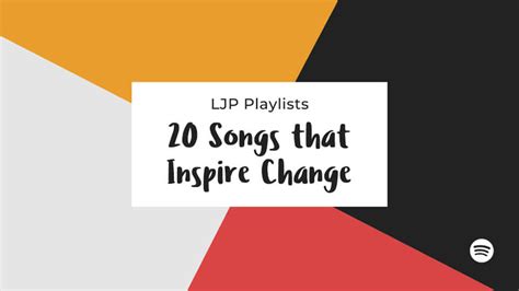 Songs that Inspire