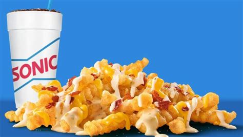 Sonic Cheese Fries Pizza: