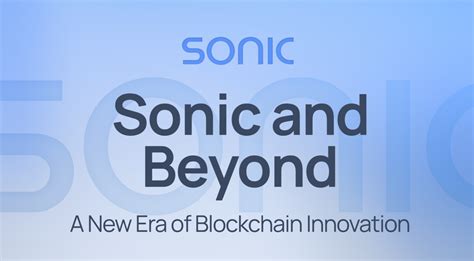 Sonic Coin: A Revolutionary Cryptocurrency at the Speed of Sound