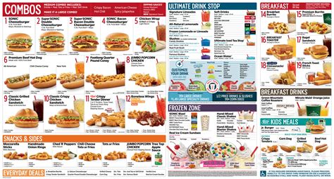 Sonic Drive-In Anderson Menu: Indulge in American Classics