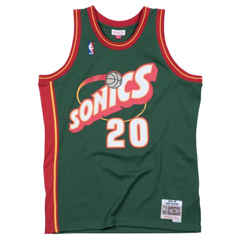 Sonic Jersey: A Timeless Symbol of NBA Heritage