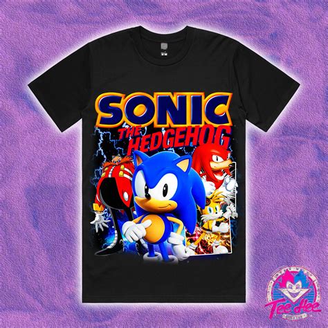 Sonic The Hedgehog T-shirt: Embrace the Iconic Charm and Adrenaline Rush