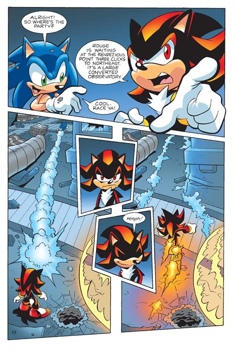 Sonic X Shadow Comic: An Epic Rivalry Reimagined