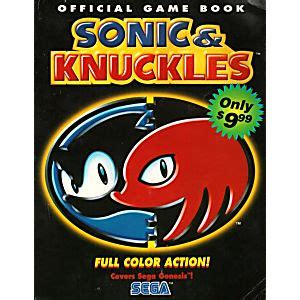 Sonic and Knuckles Official Game Book Brady Games PDF