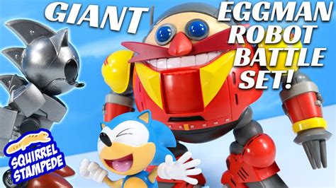 Sonic vs. Eggman: An Epic 10,000-Character Robot Battle