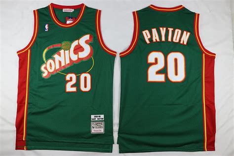 Sonics Jerseys: The Ultimate Guide to the 1990s Throwback