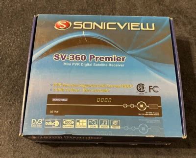 Sonicview SV 360 Premier Epub