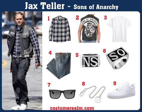 Sons of Anarchy Jax Flannel Shirt: Embracing the Iconic Outlaw Style