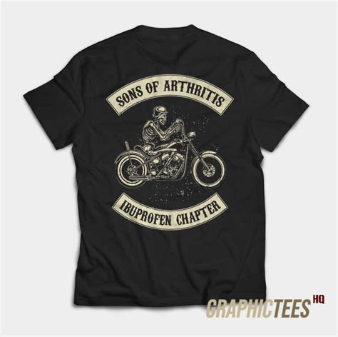 Sons of Arthritis T-Shirt: A Symbol of Strength and Triumph Over Pain