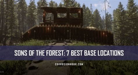 Sons of the Forest Best Locations for Bases