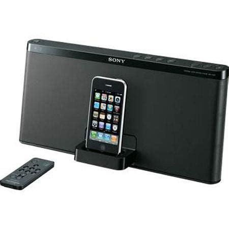 Sony RDP X50iPBLK Speaker iPhone Black Doc