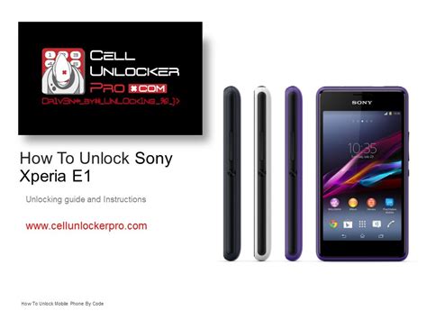 Sony Xperia E1 Factory Unlocked Kindle Editon