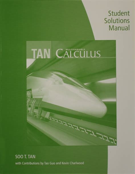 Soo Tan Calculus Solutions Manual PDF