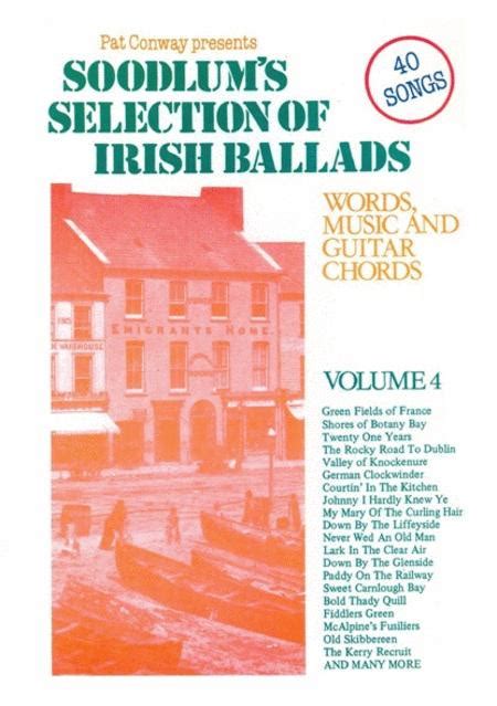 Soodlums Irish Ballad Book (Vocal Songbooks) Ebook Epub