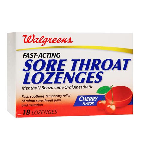 Sooth Your Throats with the Power of Walgreens Lozenges: A Guide to Comfort and Relief